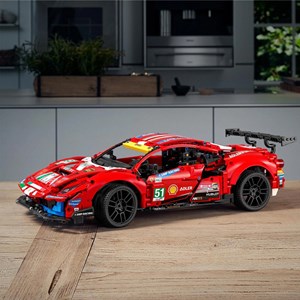 لگو تکنیک ماشین فراری 1677 قطعه مدل 86004 Ferrari 488 GTE_اسباب بازی