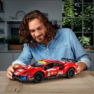 لگو تکنیک ماشین فراری 1677 قطعه مدل 86004 Ferrari 488 GTE_اسباب بازی