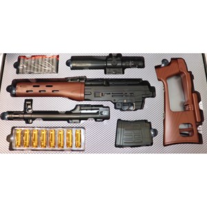 تفنگ اسباب بازی تک تیر انداز تیر فومی مدل SVD DO49C_اسباب بازی