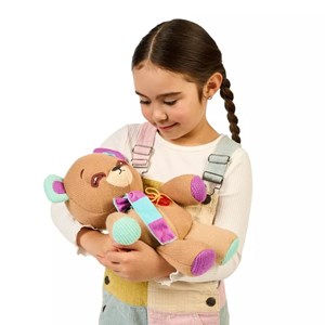 عروسک رباتیک تِردی خرس چشم دکمه ای مدل Moose - Thready Bear_اسباب بازی