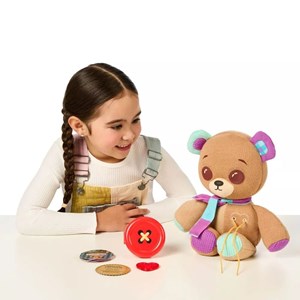 عروسک رباتیک تِردی خرس چشم دکمه ای مدل Moose - Thready Bear_اسباب بازی