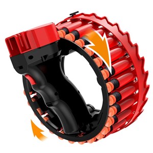 تفنگ اسباب بازی شارژی تیر ابری قابلیت شلیک رگباری GROWLER