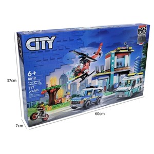 لگو سیتی پایگاه آتش نشانی 777 قطعه مدل CITIES 8012_اسباب بازی