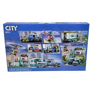 لگو سیتی پایگاه آتش نشانی 777 قطعه مدل CITIES 8012_اسباب بازی