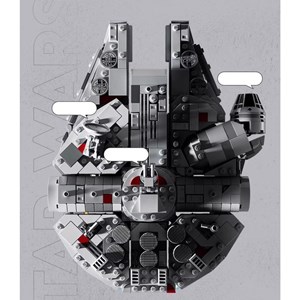 لگو جنگ ستارگان 921 قطعه مدل 65015 Lego Star Zone_اسباب بازی