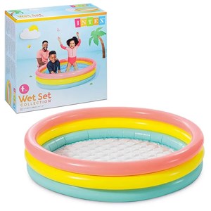 استخر بادی قطر 114 سانتیمتری کف بادی اینتکس طرح جدید_اسباب بازی