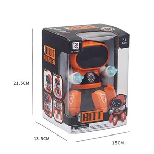 ربات اسباب بازی طرح شش پا نارنجی BOT ROBOT Toys NO ZR142-1_اسباب بازی
