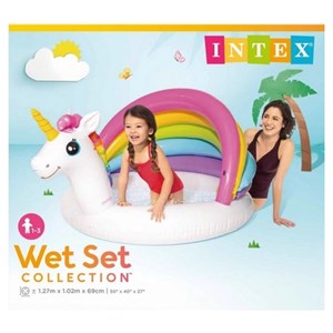 استخر بادی کف بادی اینتکس طرح یونیکورن (اسب تک شاخ)_اسباب بازی