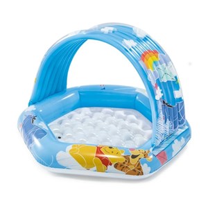 استخر بادی کودک اینتکس intex سایبان دار مدل خرس پو 58415_اسباب بازی