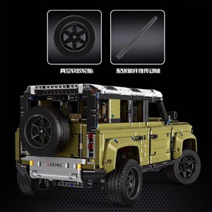 لگو تکنیک ماشین لندرور 2758 قطعه مدل Mould King 13175 Land Rover Defender_اسباب بازی