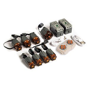 لگو تکنیک ماشین جرثقیل کنترلی 2590 قطعه با 8 موتور مدل Mould King 13101 _اسباب بازی