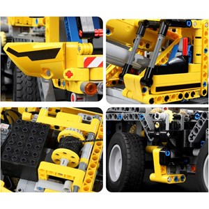 لگو تکنیک ماشین جرثقیل کنترلی 2590 قطعه با 8 موتور مدل Mould King 13101 _اسباب بازی