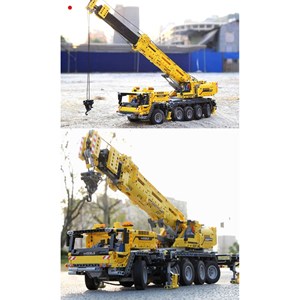 لگو تکنیک ماشین جرثقیل کنترلی 2590 قطعه با 8 موتور مدل Mould King 13101 _اسباب بازی