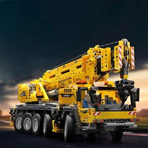 لگو تکنیک ماشین جرثقیل کنترلی 2590 قطعه با 8 موتور مدل Mould King 13101 _اسباب بازی