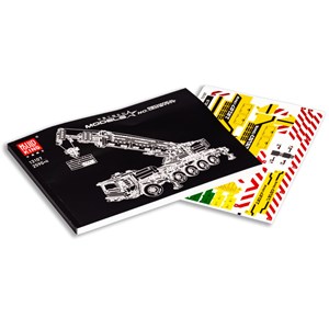 لگو تکنیک ماشین جرثقیل کنترلی 2590 قطعه با 8 موتور مدل Mould King 13101 _اسباب بازی