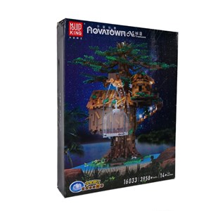 لگو کریتور خانه درختی چراغ دار 3958 قطعه مدل Mould King 16033 Tree House_اسباب بازی