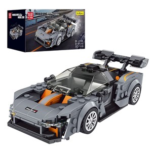 لگو تکنیک ماشین مسابقه مک لارن سننا 352 قطعه مدل Mould King Senna Car Model Building Set 27008_اسباب بازی