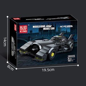 لگو دی سی ماشین بتمن 407 قطعه مدل Mould King 10020 Batmobile Model Car_اسباب بازی