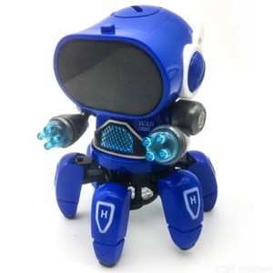 ربات اسباب بازی طرح شش پا آبی BOT ROBOT Toys NO ZR142-1_اسباب بازی