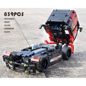 لگو تکنیک کامیون مسابقه‌ای کنترلی 570 قطعه مدل MOULD KING 15002 Race Truck_اسباب بازی