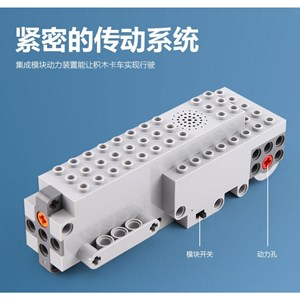 لگو تکنیک کامیون مسابقه‌ای کنترلی 570 قطعه مدل MOULD KING 15002 Race Truck_اسباب بازی