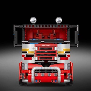 لگو تکنیک کامیون حمل‌ و نقل کنترلی 577 قطعه مدل MOULD KING 15003 RC Transport Truck Remote Contro_اسباب بازی