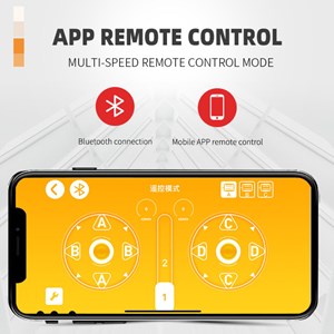 لگو تکنیک کامیون حمل‌ و نقل کنترلی 577 قطعه مدل MOULD KING 15003 RC Transport Truck Remote Contro_اسباب بازی