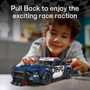 لگو تکنیک ماشین پلیس 786 قطعه مدل Mould King 15073 Barricade_اسباب بازی