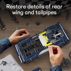 لگو تکنیک ماشین پلیس 786 قطعه مدل Mould King 15073 Barricade_اسباب بازی