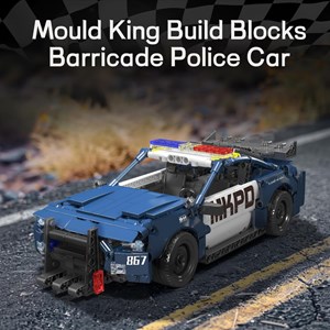 لگو تکنیک ماشین پلیس 786 قطعه مدل Mould King 15073 Barricade_اسباب بازی