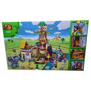 لگو ماینکرافت 1402 قطعه مدل Minecraft My World 7669_اسباب بازی