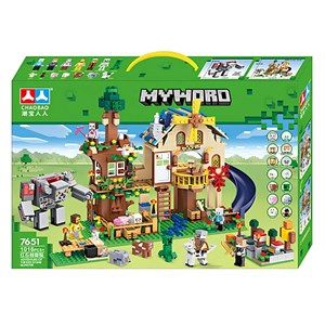 لگو ماینکرافت 1016 قطعه مدل Minecraft My World 7651_اسباب بازی