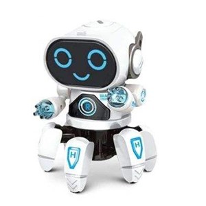 ربات اسباب بازی طرح شش پا سفید BOT ROBOT Toys NO ZR142-1_اسباب بازی