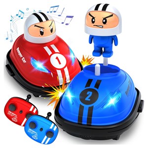 ماشین‌ های کنترلی تصادفی مدل RC Bumper Cars مجموعه ی 2 عددی_اسباب بازی