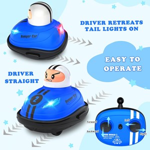 ماشین‌ های کنترلی تصادفی مدل RC Bumper Cars مجموعه ی 2 عددی_اسباب بازی
