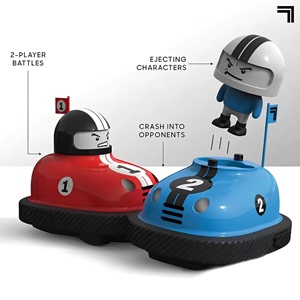 ماشین‌ های کنترلی تصادفی مدل RC Bumper Cars مجموعه ی 2 عددی_اسباب بازی