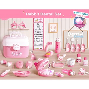 اسباب بازی ست دندان پزشکی 28 تکه طرح خرگوش Rabbit Dental Set_اسباب بازی