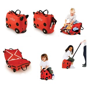 چمدان سواری کودک با ظرفیت 18 لیتر طرح کفشدوزک مدل 0092 Trunki 18L_اسباب بازی