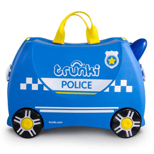 چمدان سواری کودک با ظرفیت 18 لیتر طرح ماشین پلیس مدل 00323 Trunki 18L_اسباب بازی