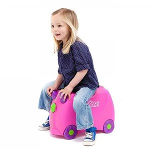 چمدان سواری کودک با ظرفیت 18 لیتر طرح صورتی مدل 0061 Trunki 18L_اسباب بازی