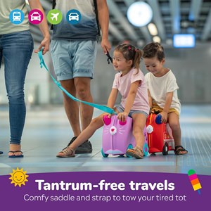 چمدان سواری کودک با ظرفیت 18 لیتر طرح گربه مدل 00322 Trunki 18L_اسباب بازی