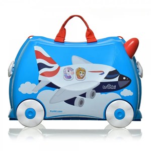 چمدان سواری کودک با ظرفیت 18 لیتر طرح هواپیما مدل 00351 Trunki 18L_اسباب بازی