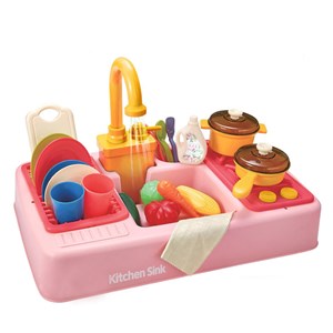 اسباب بازی سینک ظرفشویی به همراه اجاق گاز Wash Up Kitchen Sink Play Set _اسباب بازی
