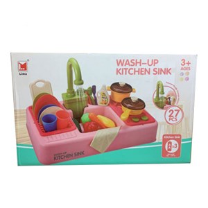 اسباب بازی سینک ظرفشویی به همراه اجاق گاز Wash Up Kitchen Sink Play Set _اسباب بازی
