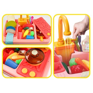 اسباب بازی سینک ظرفشویی به همراه اجاق گاز Wash Up Kitchen Sink Play Set _اسباب بازی