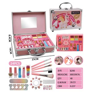 کیف لوازم آرایشی پریمیوم یونیکورن مدل Premium Unicorn Makeup Beauty Box B290_اسباب بازی