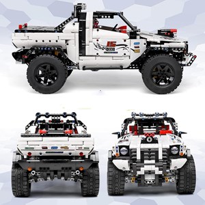 لگو تکنیک ماشین آفرود با کنترل و اپلیکیشن 2013 قطعه مدل Mould King 18005 RC Off-Road_اسباب بازی