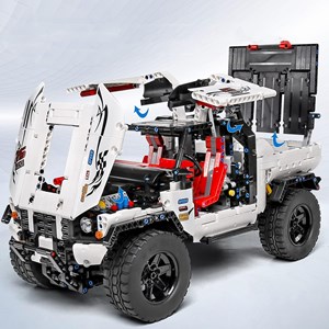 لگو تکنیک ماشین آفرود با کنترل و اپلیکیشن 2013 قطعه مدل Mould King 18005 RC Off-Road_اسباب بازی
