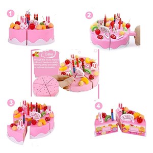 ست اسباب‌ بازی کیک تولد موزیکال 75 تکه مدل Musical Birthday Cake Playset 20_889_اسباب بازی