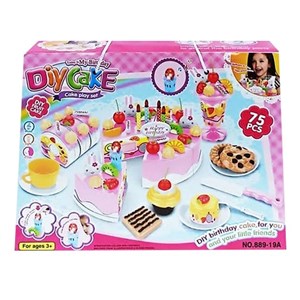 ست اسباب‌ بازی کیک تولد موزیکال 75 تکه مدل Musical Birthday Cake Playset 20_889_اسباب بازی